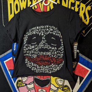 Batman The Dark Knight Joker Black Crop Top.  In good condition, size medium.
